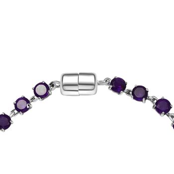 D'Joy AA afrikanisches Amethyst 19cm Armband - 9,53 ct.