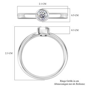 LUXURIANT VS Labor Diamant Ring - 0,25 ct.