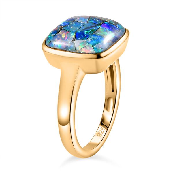 Mosaik Opal Ring - 5,45 ct. image number 4