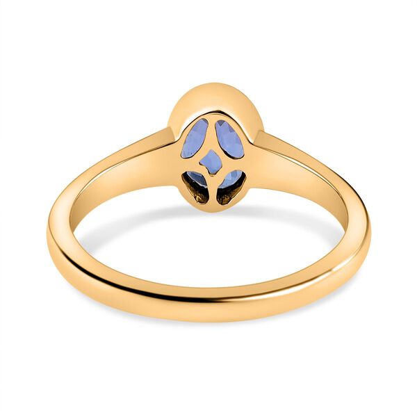 Premium Tansanit Ring, 585 Gold (Gr&ouml;&szlig;e 18.00) ca. 1.23 ct image number 6