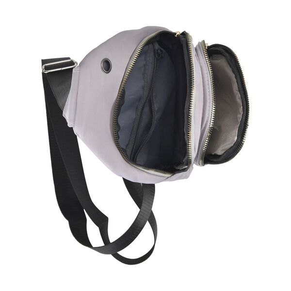 Brusttasche, RFID Schutz, schwarz image number 6