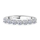 LUXURIANT DIAMOND - Lab Grown Diamant VS-EF SGL zertifiziert Ring 925 Silber platiniert (Größe 19.00) ca. 1.00 ct