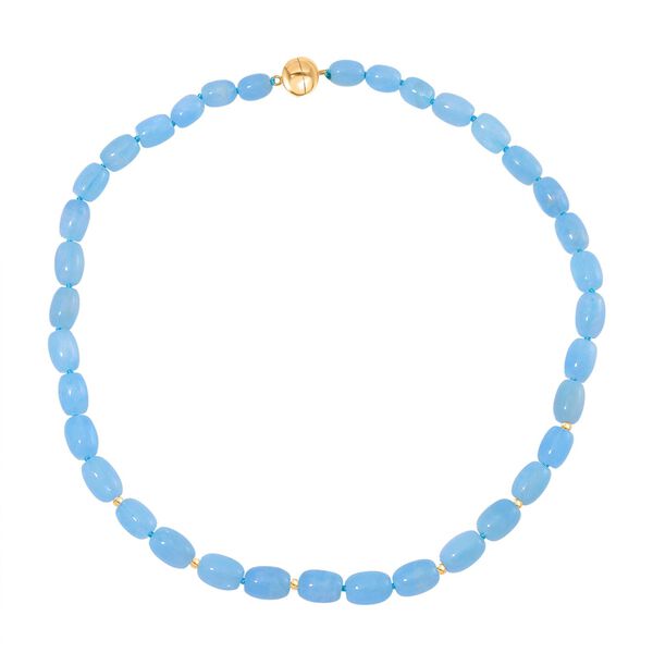 Aquamarin Halskette, 50cm - 330 ct. image number 3