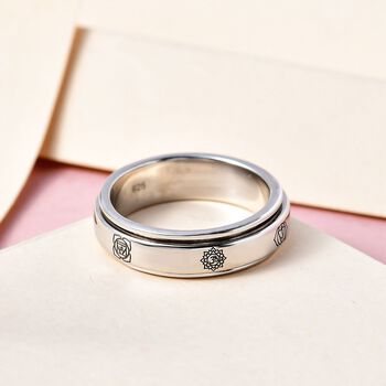 7 Chakra Anti-Stress Spinning Ring
