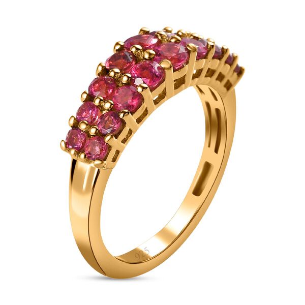 Rubellit Cluster Ring - 1,18 ct. image number 5
