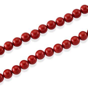 D'Joy rote Zinnober 50cm Halskette - 330 ct.