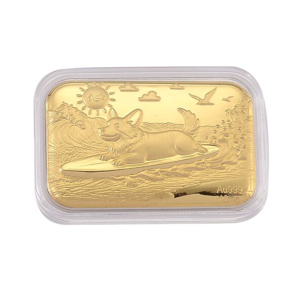 999 Gold Schmuckzubehör, Hund image number 0