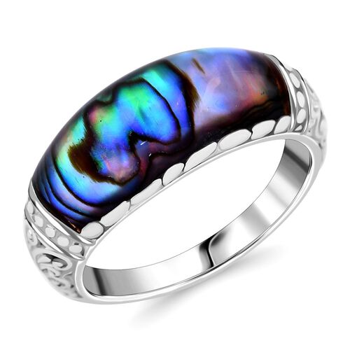 Royal Bali Kollektion - Abalone Muschel Ring image number 0