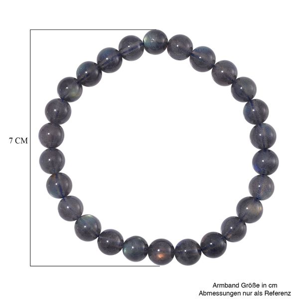 Labradorit Armband Flexibel cm ca. 80,00 ct. image number 4