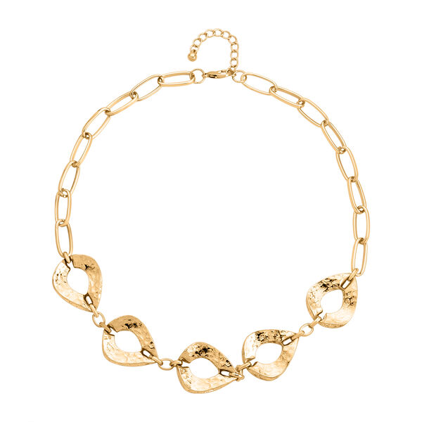 Gelb Halskette ca. 50 cm + 5 cm Extender, ca. 63,00g image number 3