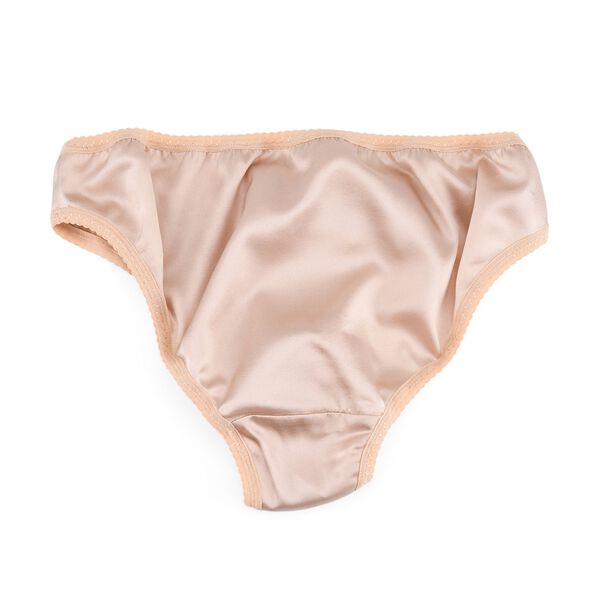 LA MAREY Unterwäsche aus Maulbeerseide, Beige, L image number 5