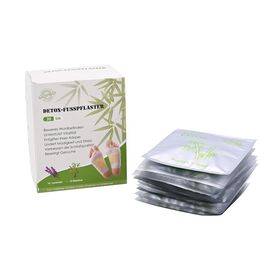 20er Set Detox Fußpflaster, Entgiftungspflaster, Lavendel und Bambus