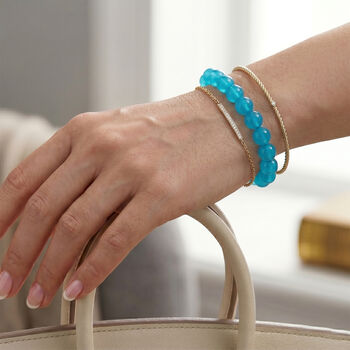 AAAA Amazonit Armband 18 cm ca. 110,00 ct.