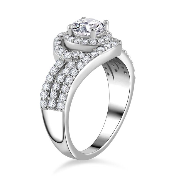 Moissanit Ring - 1,64 ct. image number 4