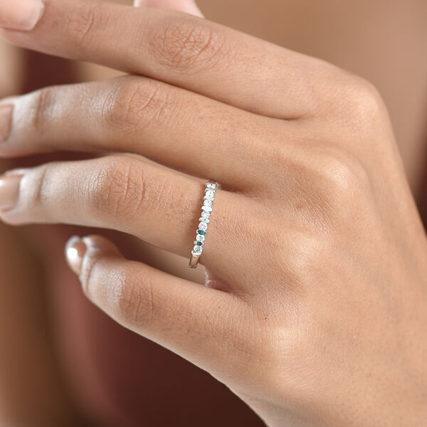 LUXURIANT DIAMOND - Lab Grown Diamant SI-GH Ring 925 Silber rhodiniert (Größe 16.00) ca. 0.22 ct image number 2