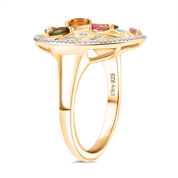 D'Joy Multi-Turmalin und Zirkon Ring - 0,99 ct. image number 5