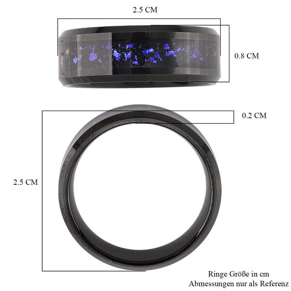 Reines Wolframcarbid Ring (Größe 16.25) ca. 6,70g image number 5