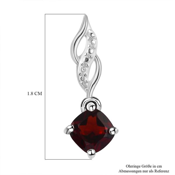 Rote Granat-Ohrh&auml;nger - 1,41 ct. image number 5