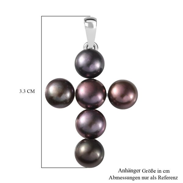 Pfau S&uuml;&szlig;wasserperlen-Anh&auml;nger - 9,02 ct. image number 4