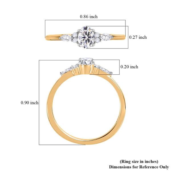 ILIANA SI-GH Diamant Ring in 750 Gold - 0,50 ct. image number 5