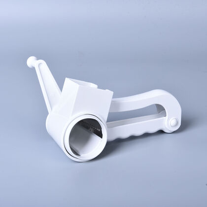 Mini Obst- & Gem&uuml;seschneider mit 3 Klingen, Gr&ouml;&szlig;e 18x8x12cm, Wei&szlig;