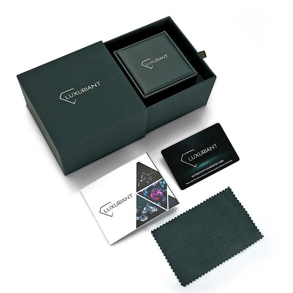 LUXURIANT DIAMOND - Lab Grown Diamant VS-EF Ring 925 Silber Rhodiniert (Gr&ouml;&szlig;e 19.00) (10-15 Werktage Lieferzeit) ca. 1.00 ct image number 9