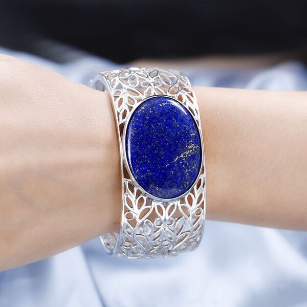Lapislazuli Armreif, 19cm - 76,09 ct. image number 3