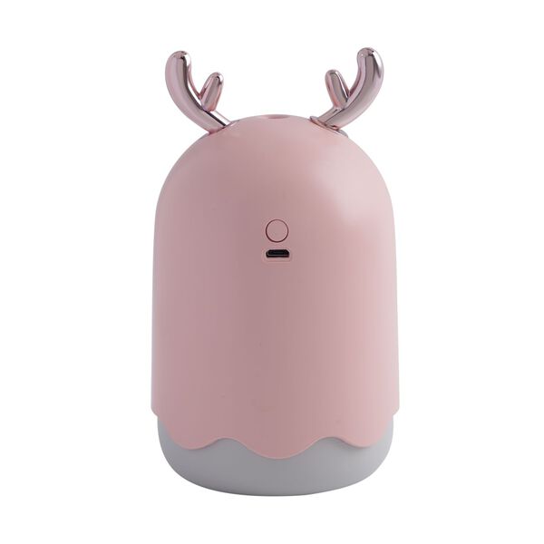 USB-Mini-B&auml;ren-Luftbefeuchter mit farbwechselndem Umgebungslicht, rosa image number 4