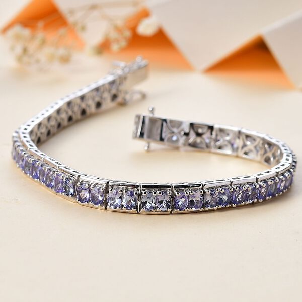 Tansanit Armband,19 cm - 9,83 ct. image number 8