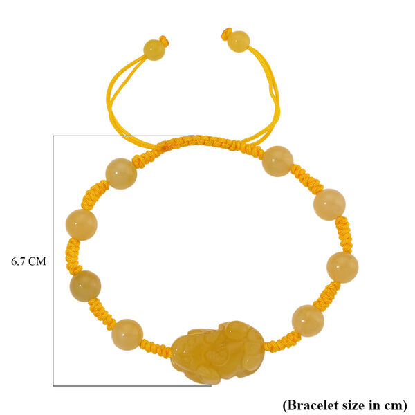 Honig Jade Armband Flexibles  ca. 60.00 ct image number 6