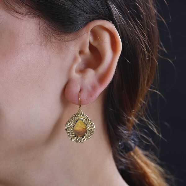 Labradorit Ohrringe - 6,17 ct. image number 3