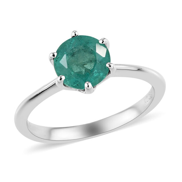 RHAPSODY AAAA Smaragd Solitär-Ring, 950 Platin  ca. 1,30 ct image number 5