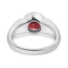 Roter Granat Ring Edelstahl (Größe 16.00) ca. 1,54 ct image number 5
