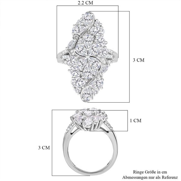 J Francis gefertigt mit SWAROVSKI- Swarovski Zirkonia Ring image number 7