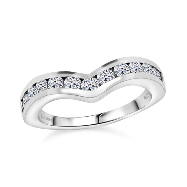 LUXURIANT DIAMOND - Lab Grown Diamant SI-GH Ring 925 Silber rhodiniert (Größe 18.00) ca. 1.17 ct image number 3