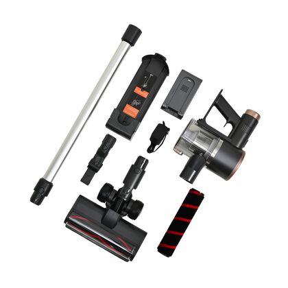 Allzweckschnurloser Staubsauger mit HEPA-Filter und Zubeh&ouml;r, 2000mAh wiederaufladbare Batterie,  25,5 x 24,5 x 114,3 cm, Gewicht 2,30kg