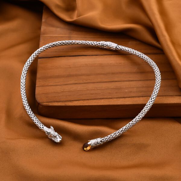 Royal Bali Kollektion- Citrin Halskette, 50 cm - 7 ct. image number 7