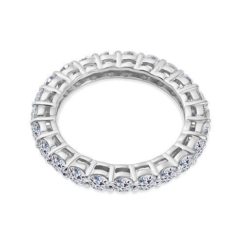 LUXURIANT DIAMOND - Lab Grown Diamant SI Ring 925 Silber rhodiniert (Größe 18.00) ca. 2.00 ct image number 5