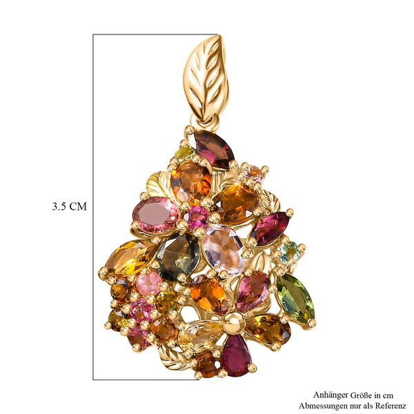 AA Multi-Turmalin Anhänger - 4,26 ct. image number 6