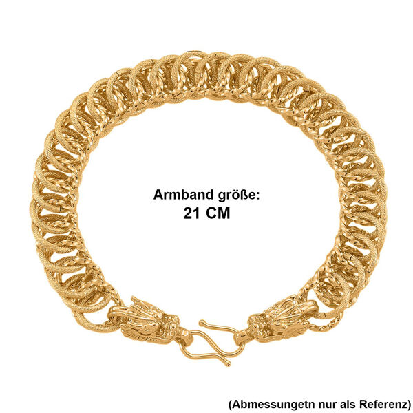 Nickelfreies Messing Armband ca. 21 cm ca. 33,80g image number 6