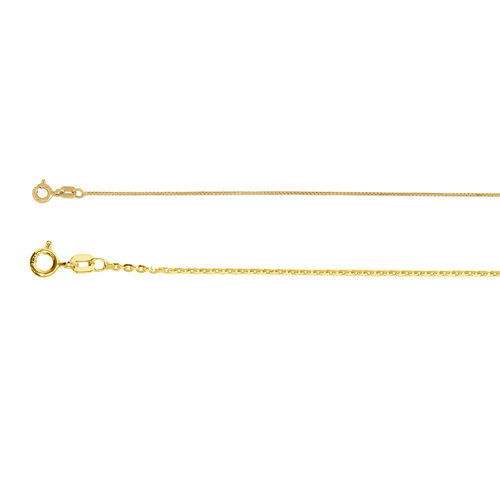 2er-Set, italienische Venezianer- und Belcher-Kette, 50cm image number 0