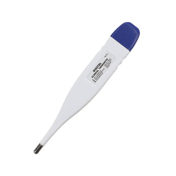 Digitaler Thermometer, wei&szlig;