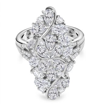 J Francis gefertigt mit SWAROVSKI- Swarovski Zirkonia Ring