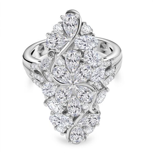 J Francis gefertigt mit SWAROVSKI- Swarovski Zirkonia Ring image number 0