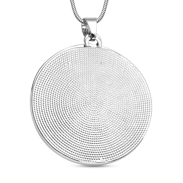 Wei&szlig;er Kristall-Anh&auml;nger mit Kette image number 4