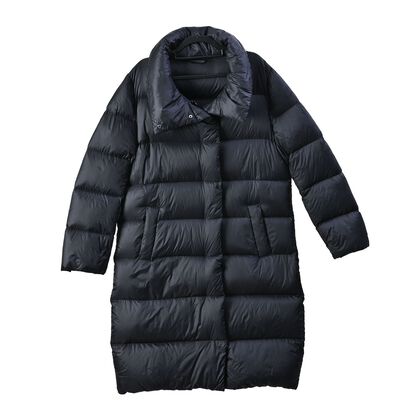 LA MAREY: Ultraleichte Overalljacke aus 100 % Entendaunen, M/L, schwarz