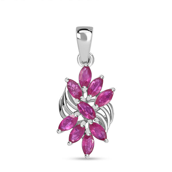 Afrikanischer Rubin-Anh&auml;nger - 0,90 ct.