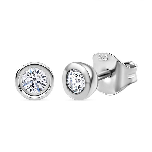 LUXURIANT SI-GH Labor Diamant Ohrringe, 925 Silber rhodiniert - 0,25 ct. image number 0
