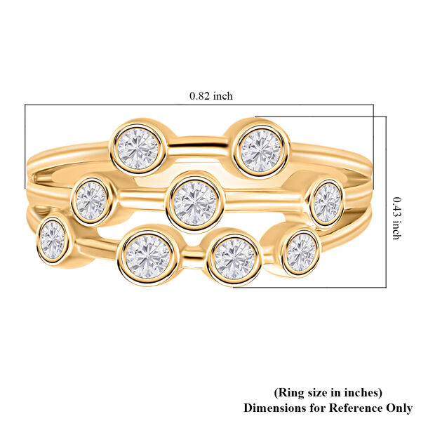 Wei&szlig;er Diamant-Ring, - 0,31 ct. image number 5