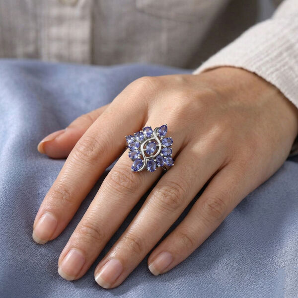 Tansanit Ring - 2,39 ct. image number 2